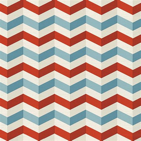 Buy Red Blue and White Zig Zag Striped Wallpaper | Red Blue White Zig ...