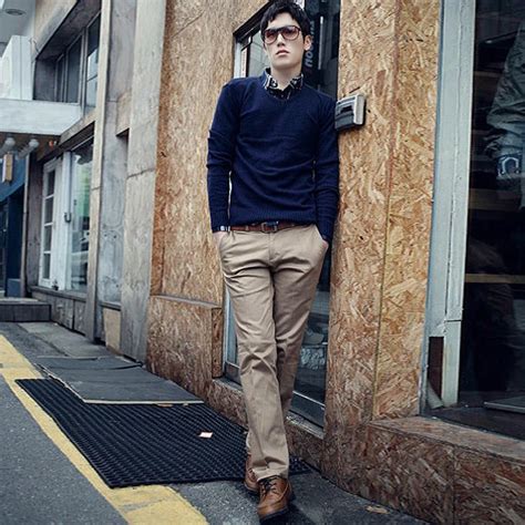 Business Casual Men Khaki Pants 的图像结果