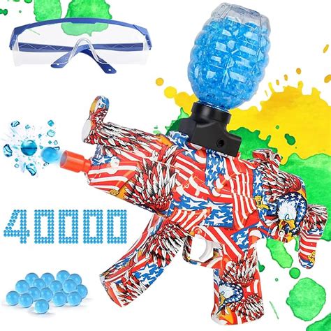 Buy Gel Ball Blaster, Electric Gel Ball Blaster with 40000 Eco Friendly ...