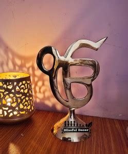 amishi blissful decor Sikh Religious Ek Onkar Symbol in Pure Brass ...
