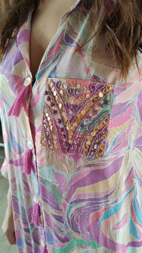 Pastel Waves Coord Set - Embroidery Pocket – Label DC