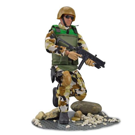 Buy Flye Soldier Action Figure, 12-Inch 1/6 Swat with 13 Moveable ...