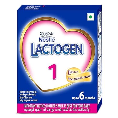 Buy Nestle LACTOGEN 1 Infant Formula Powder - Upto 6 months, Stage 1 ...