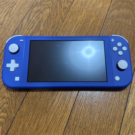 Nintendo Switch Lite ブルー 本体(ほぼ新品) - メルカリ