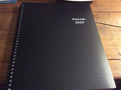2020 Planner - 9.2" x 11" Weekly & Monthly Planner with Inner Pocket ...