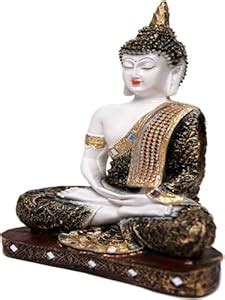 Buy Goldiluxe Gautam Buddha Idol Statue for Home/Living Room/Study Room ...