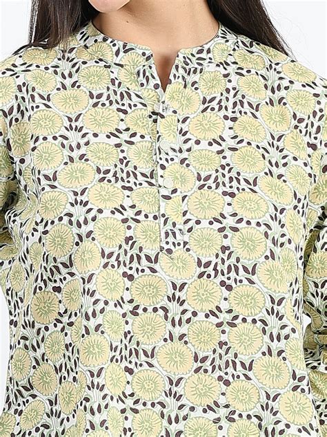 Zest floral Printed Cotton Co-ord Set – Art Avenue