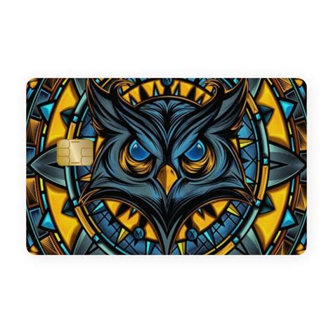 Mighty Owl Yellow Debit Card & Card Skins – WrapCart Skins