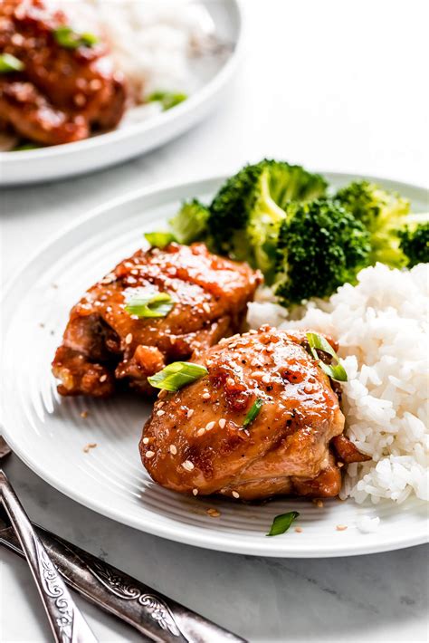 Teriyaki Chicken Thighs Spicy Grilled Chicken Teriyaki Quick And