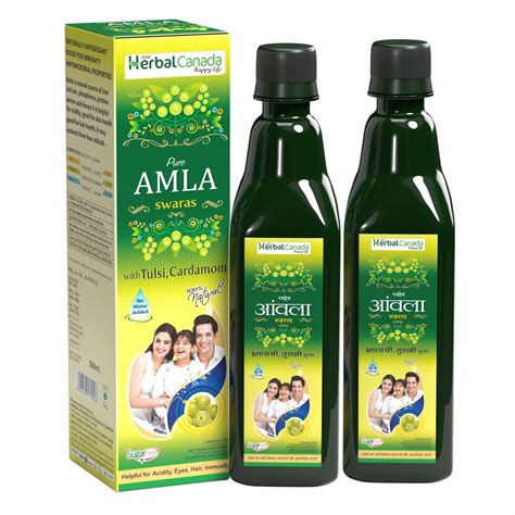 Harc Herbal Canada Amla Juice - 500ml (Pack of 3) : Amazon.in: Grocery ...