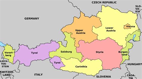 Comprehensive Austria Map Collection