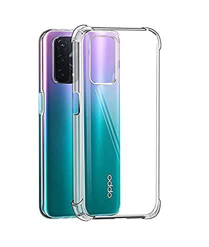 CaseGarrage Silicone Back Case for Oppo A74 (5G) Back Cover Slim Clear ...