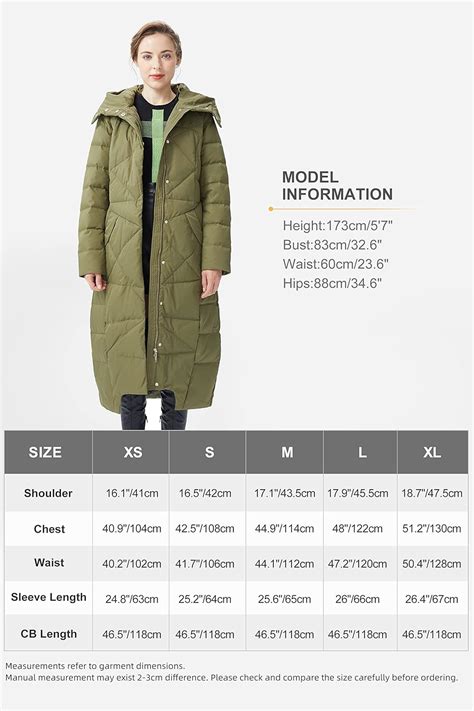 Buy Orolay Women's Puffer Down Coat Winter Maxi Jacket with Hood Online ...