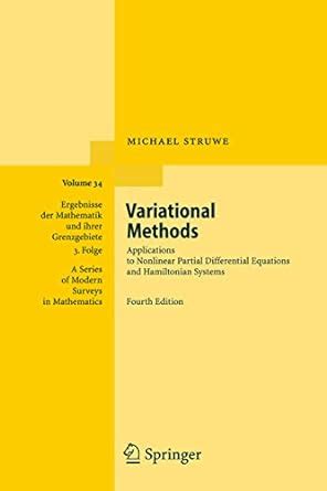 Variational Methods: Applications to Nonlinear Partial Differential ...