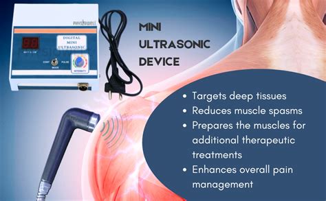 Physiowell Pocket Professional Ultrasonic Therapy Ultrasound Machine ...