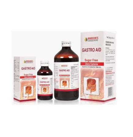 Bakson Gastro Aid Syrup | Homeopathic Relief for Hyperacidity ...