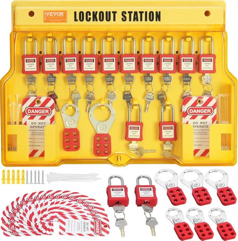 VEVOR Electrical Lockout Tagout Kit, 60 PCS Safety India | Ubuy