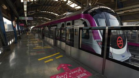 Photos: Delhi Metro’s Magenta line at first glance | Hindustan Times