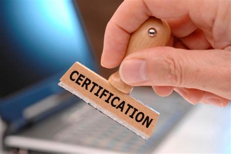 The Significance of Certifications in Business