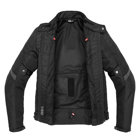 Spidi Tek-Net Black Mesh Jacket for Summer Rides
