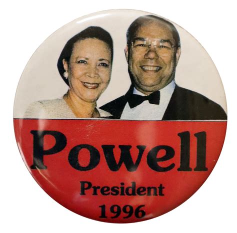 Powell President 1996 | Political Buttons Collection