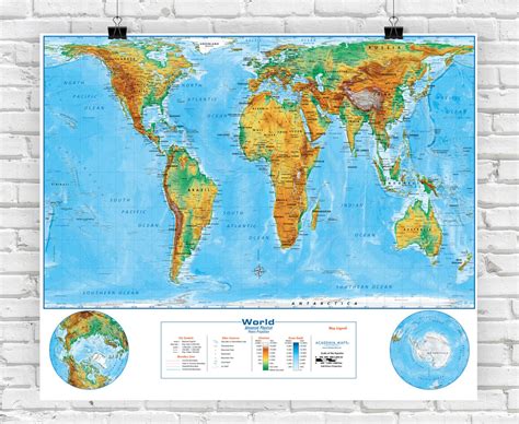 World Map With Scale In Km Global: 100 Km And 200 Km Coastal Zones