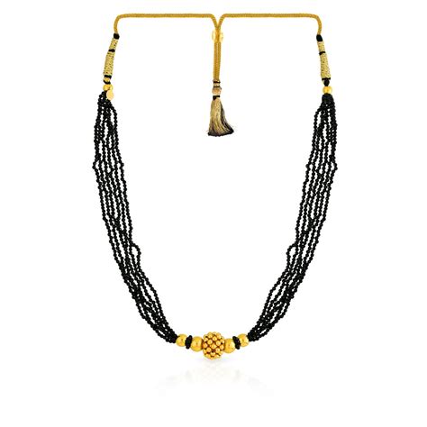 Malabar Gold & Diamonds Gold Necklace for Women 22k | Pure Gold ...