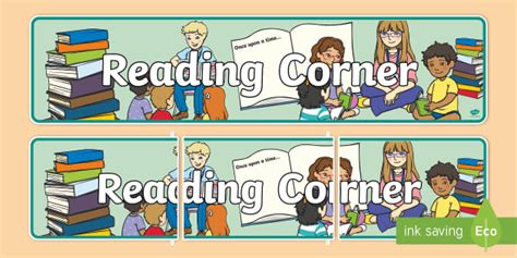 Reading Corner Display Banner - KS1 Reading Resources