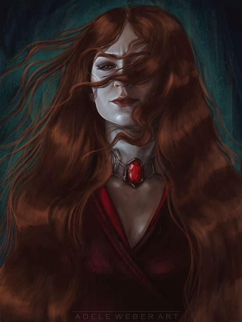 ArtStation - Red Woman , Adele Weber | Asoiaf art, Melisandre art, Melisandre