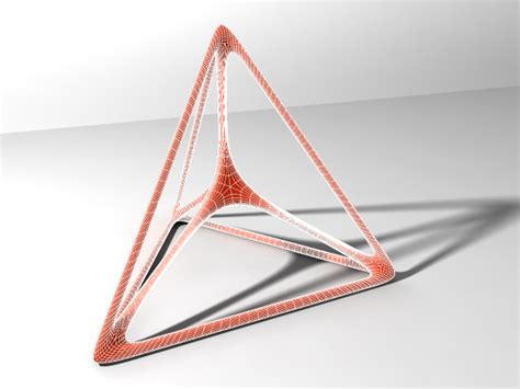 Tetrahedron 3D Model 的图像结果