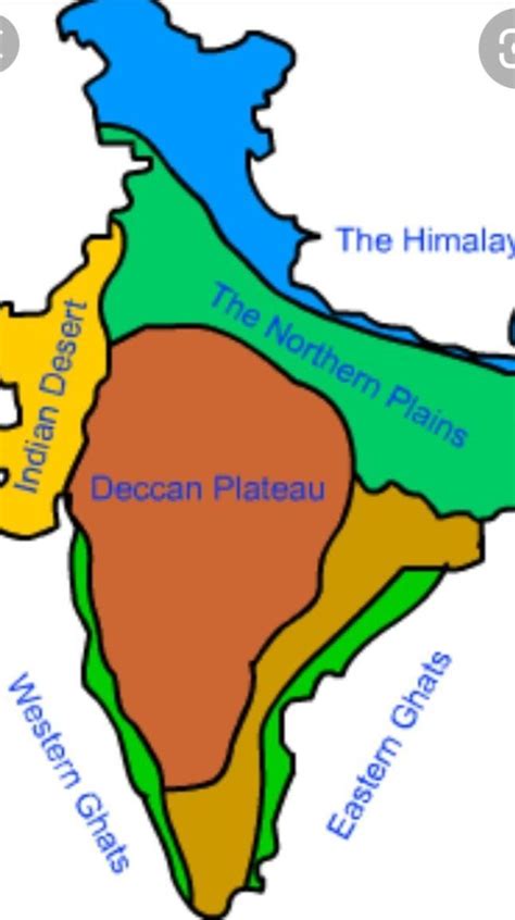 Draw a map of India and locate the physical divisions - Brainly.in