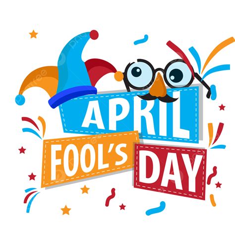 April Fools Day Clipart Transparent Background, Mustache Funny April ...