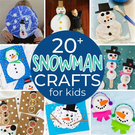 Snowman Crafts For Toddlers Snowman Crafts For Preschoolers