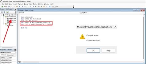Understand and Fix Runtime Error 424: Object Required in Excel VBA Code
