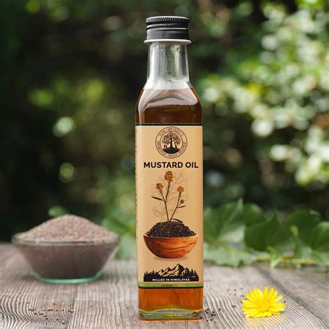 Mustard Oil (250 ml), Milled in the Himalayan Region – PEEPAL FARM PRODUCTS