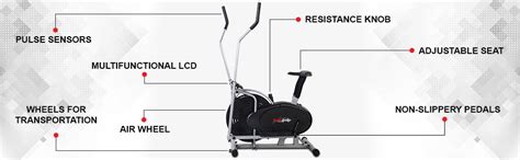 Buy Healthgenie Orbitrek Cross Trainer, Exercise Cycle Online at Low ...