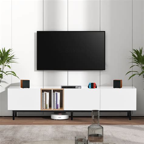 Free Shipping! DEALTOPS Modern Minimalist TV Stand with Storage for TVs ...