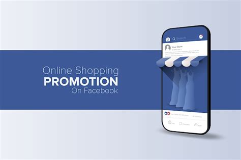 Promoção de compras online no conceito de aplicativo de mídia social ...