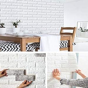 PDM Foam Self-adhesive 3D Brick Wall Panel, 3.09 sq. ft : Amazon.in ...
