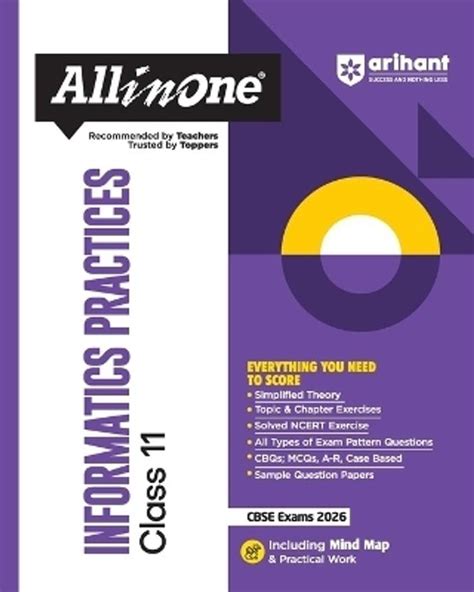 Arihant All in One Informatics Practices Class 11 for CBSE Exams 2025 ...