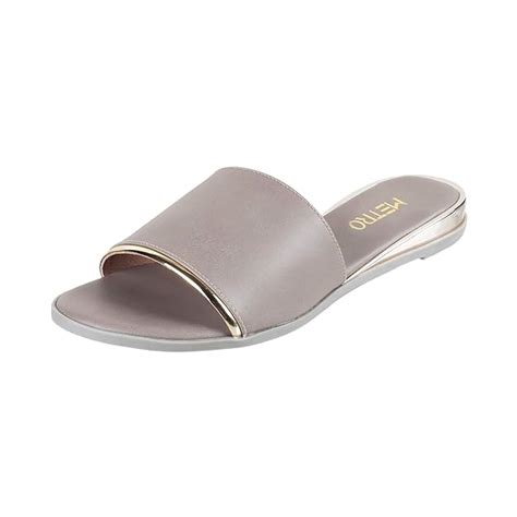 Buy Metro Women Chikoo Synthetic Mules Size (3 UK/India (36EU)) (41 ...