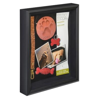 Black Shadow Box by Studio Décor®, Size: 11" x 14" | Michaels