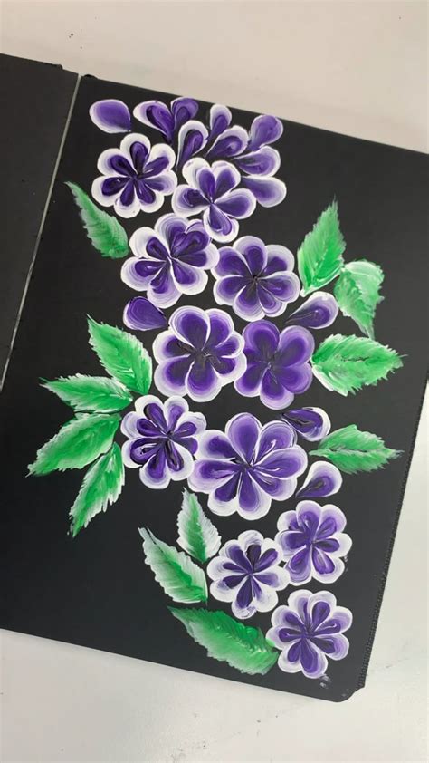 Image result for Acrylic Flower Painting Tutorial