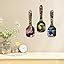 Artvibes Rural Art Wooden Wall Hanger Spoons for Home | Office | Living ...
