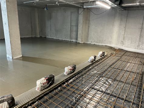 Industrial flooring layers