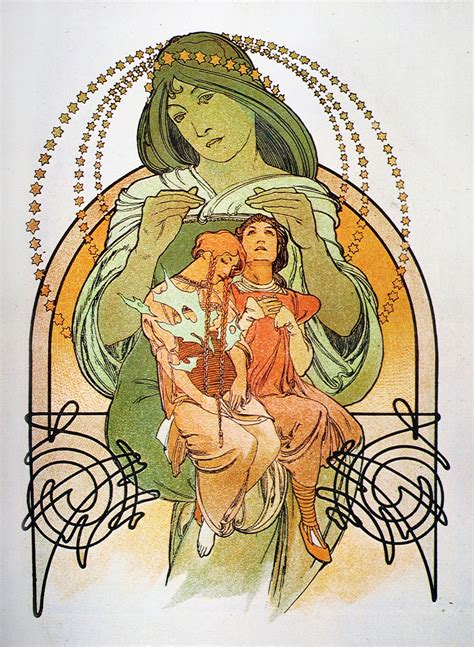Alphonse Mucha Vintage Art Free Stock Photo - Public Domain Pictures