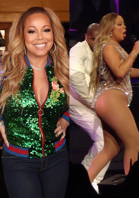 Mariah Carey Skinny Vs Curvy