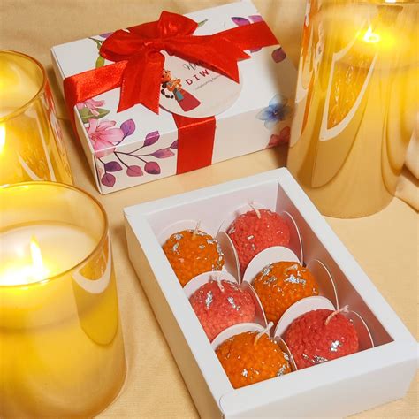 Motichoor Ladoo candle | Soywax candle | Scented Candle | Return Gifts ...