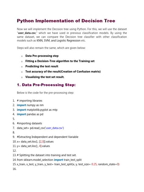 Image result for Decision Tree Coding Examples Implementation with Theory