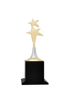 Trophy MART Altas Gold Metal Body & Wooden Base Corporate TrophyFor ...
